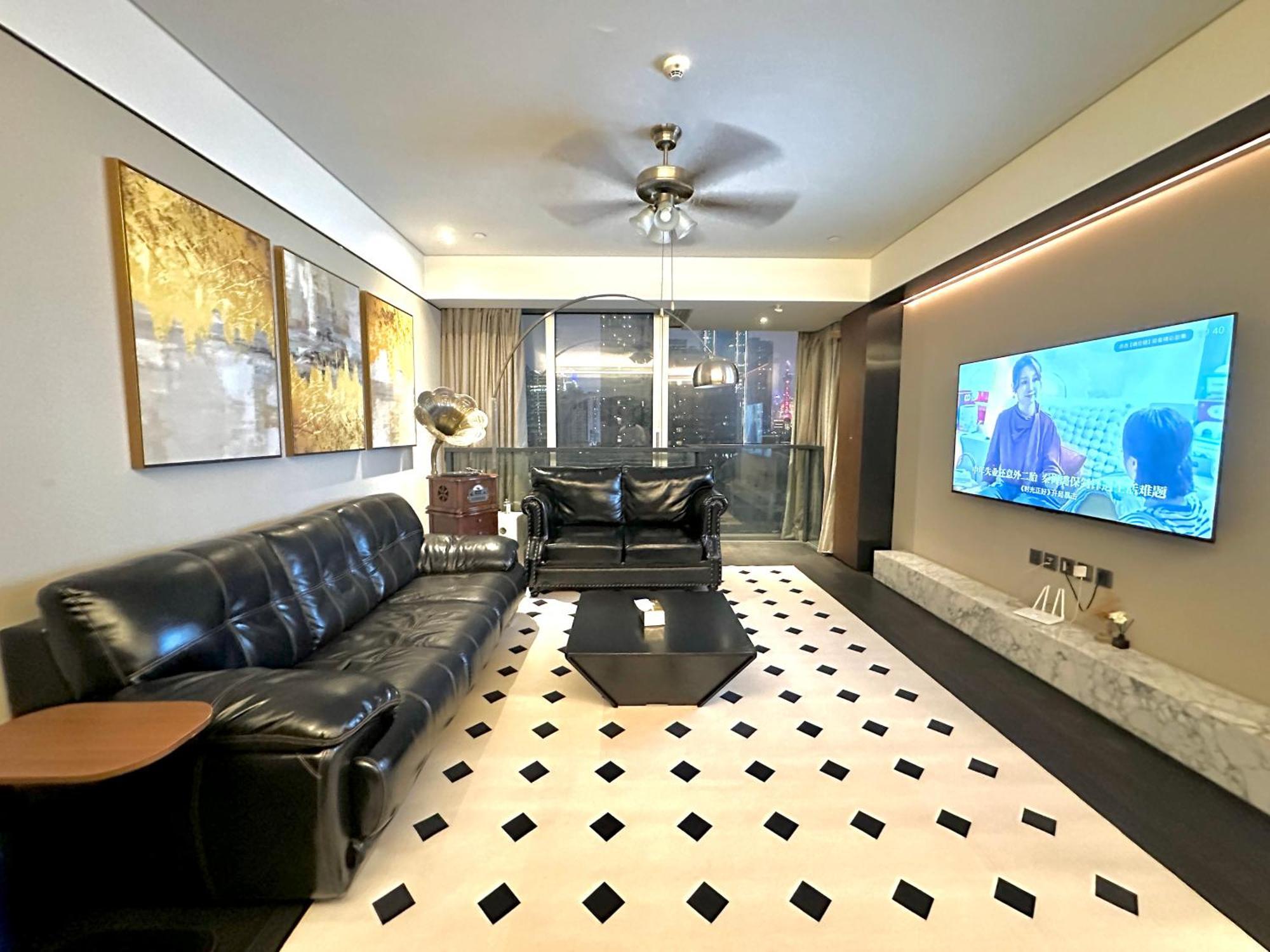 Zhome-Luxury Three-Bedroom Suite-Near The Bund Shanghái Exterior foto